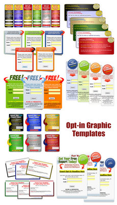 Product picture squeeze page templates