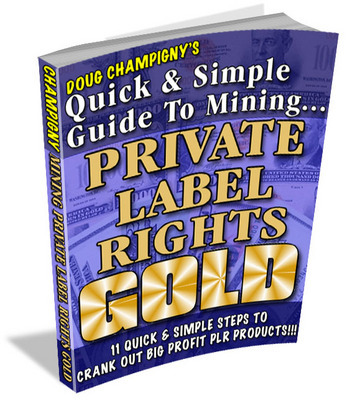 Product picture Mining Private Label Rights Gold With Master Resell Rights