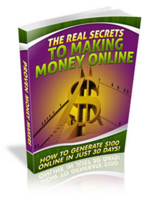 Product picture The REAL Secret To Making Money Online